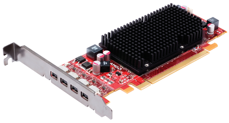 ATI FirePro 2460 PCIe 2.0 GDDR 3 SDRAM 512MB Scheda grafica-ALTO PROFILO 