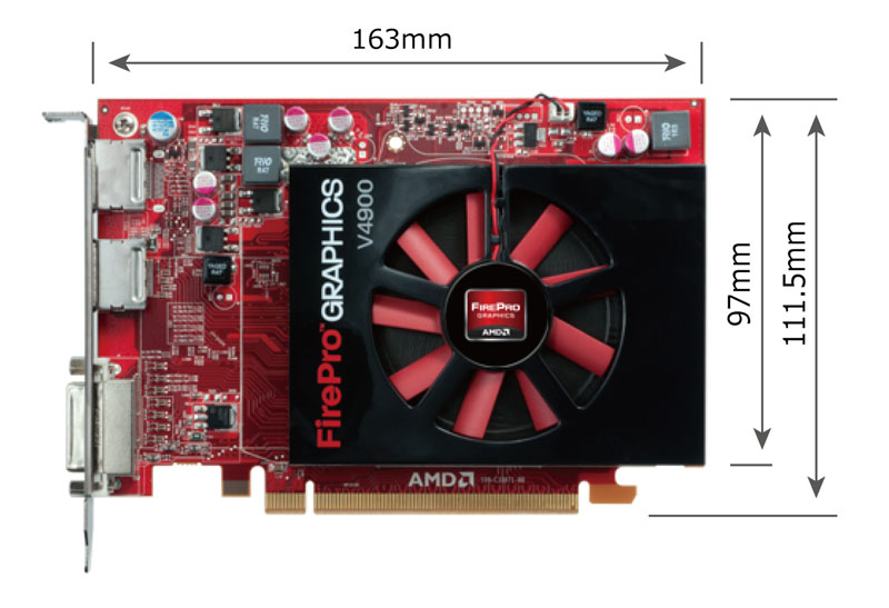 商品画像：AMD FirePro V3900 & V4900 - DEVELOP3D 1